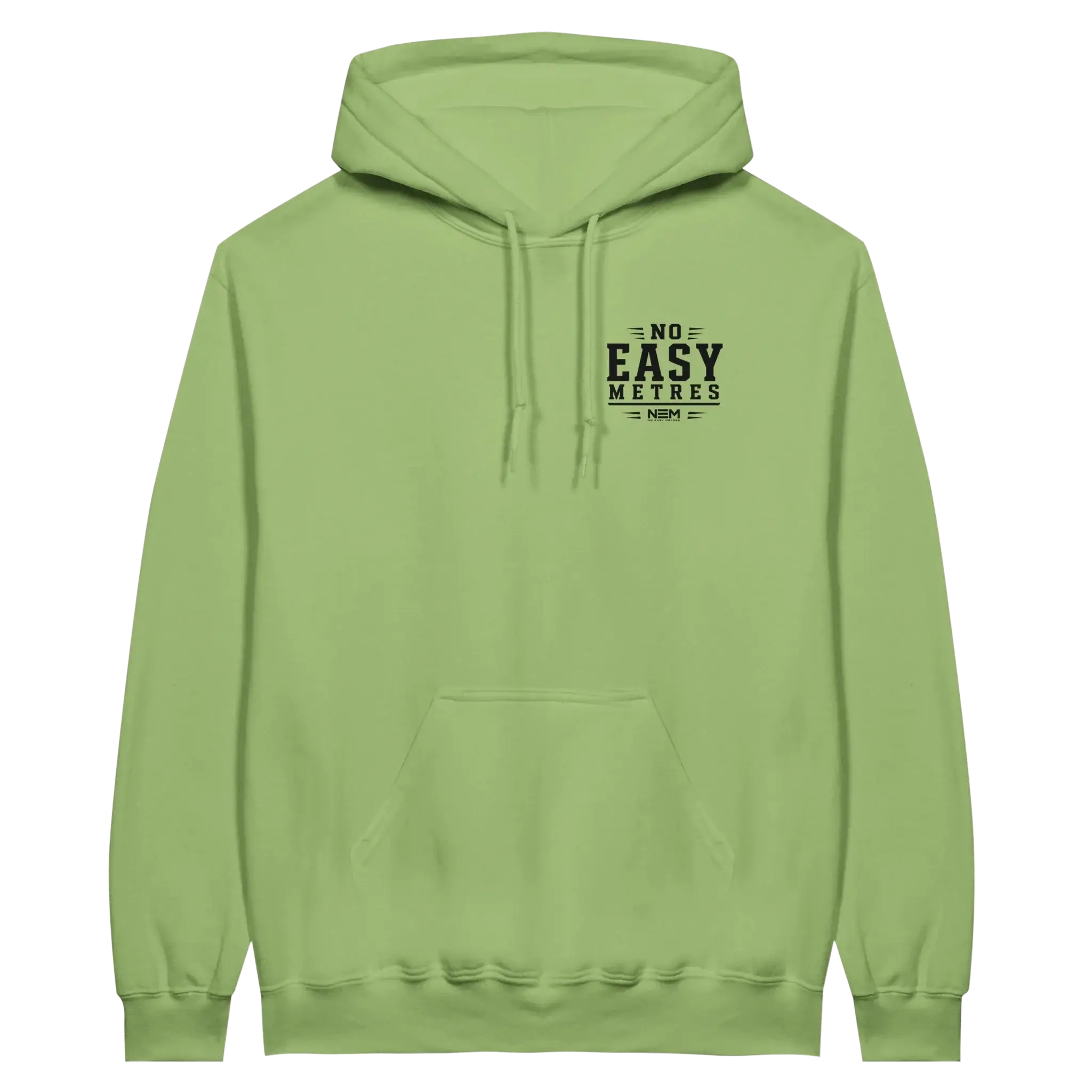 No Easy Metres™ Midweight Fleece Adult Hoodie | Gildan SF500