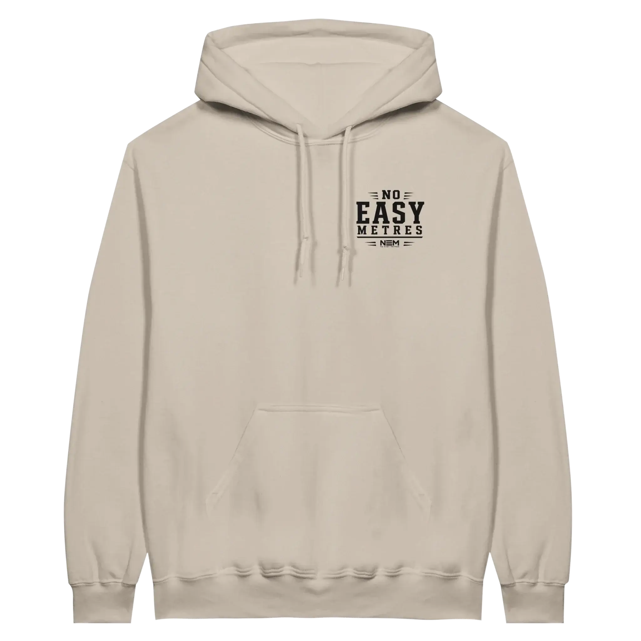 No Easy Metres™ Midweight Fleece Adult Hoodie | Gildan SF500